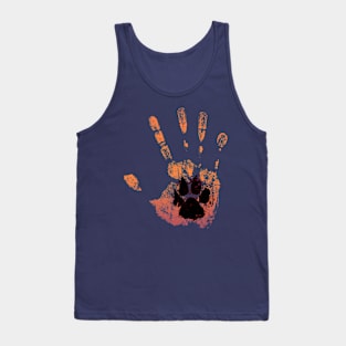 Hand n' Dawg Print Tank Top